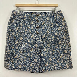 Vintage Liz Claiborne Women’s Floral Button Down Skort Size 14 ...